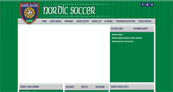 Desktop Screenshot of nordicsoccer.org